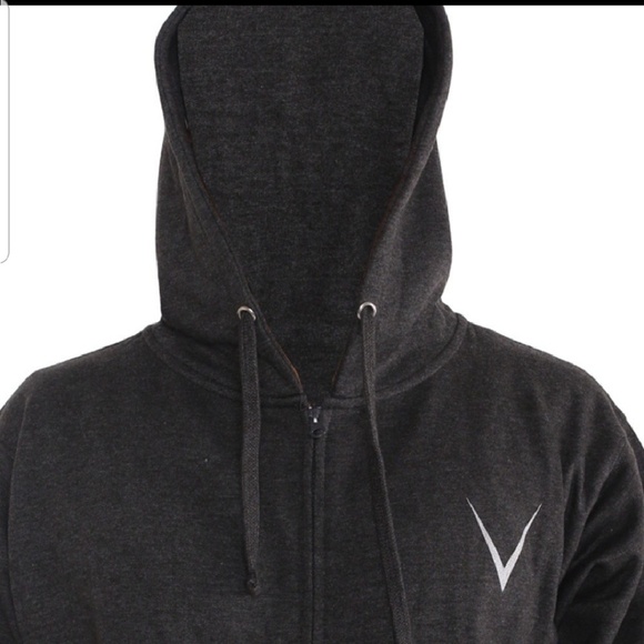 Hooded jacket 100% cotton heavy great quality - Picture 4 of 6